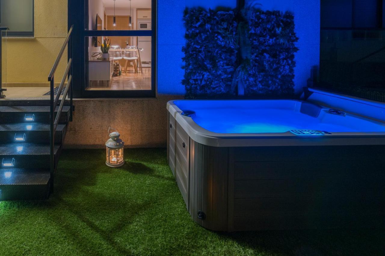 Garden Fisterra - Jacuzzi, Jardin Privado Y Vista Mar Apartment Ngoại thất bức ảnh