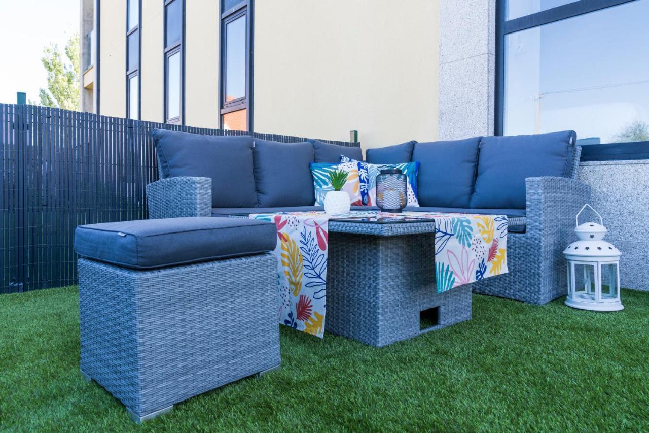 Garden Fisterra - Jacuzzi, Jardin Privado Y Vista Mar Apartment Ngoại thất bức ảnh