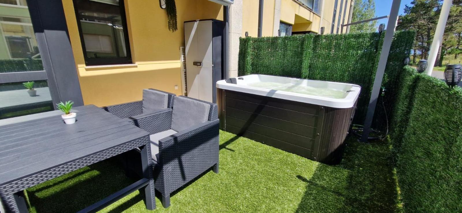 Garden Fisterra - Jacuzzi, Jardin Privado Y Vista Mar Apartment Ngoại thất bức ảnh
