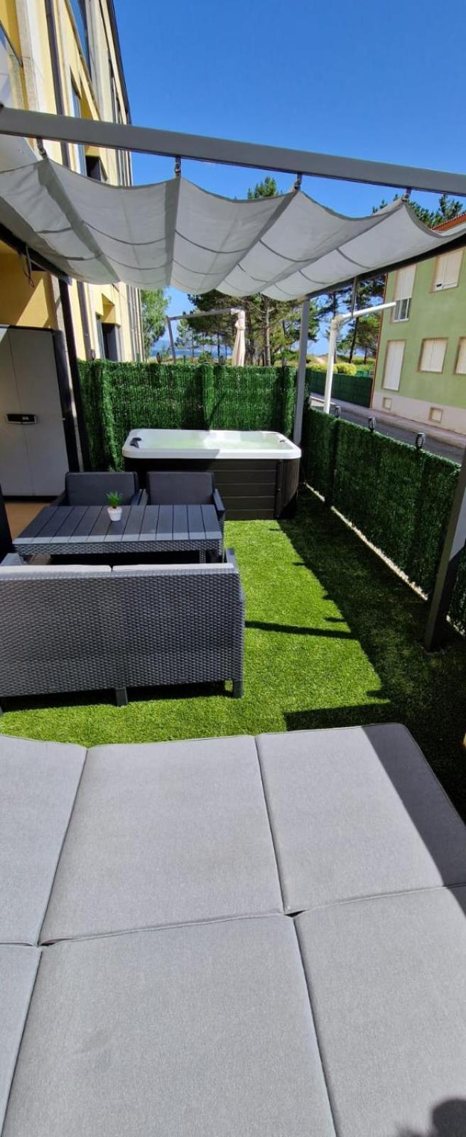 Garden Fisterra - Jacuzzi, Jardin Privado Y Vista Mar Apartment Ngoại thất bức ảnh